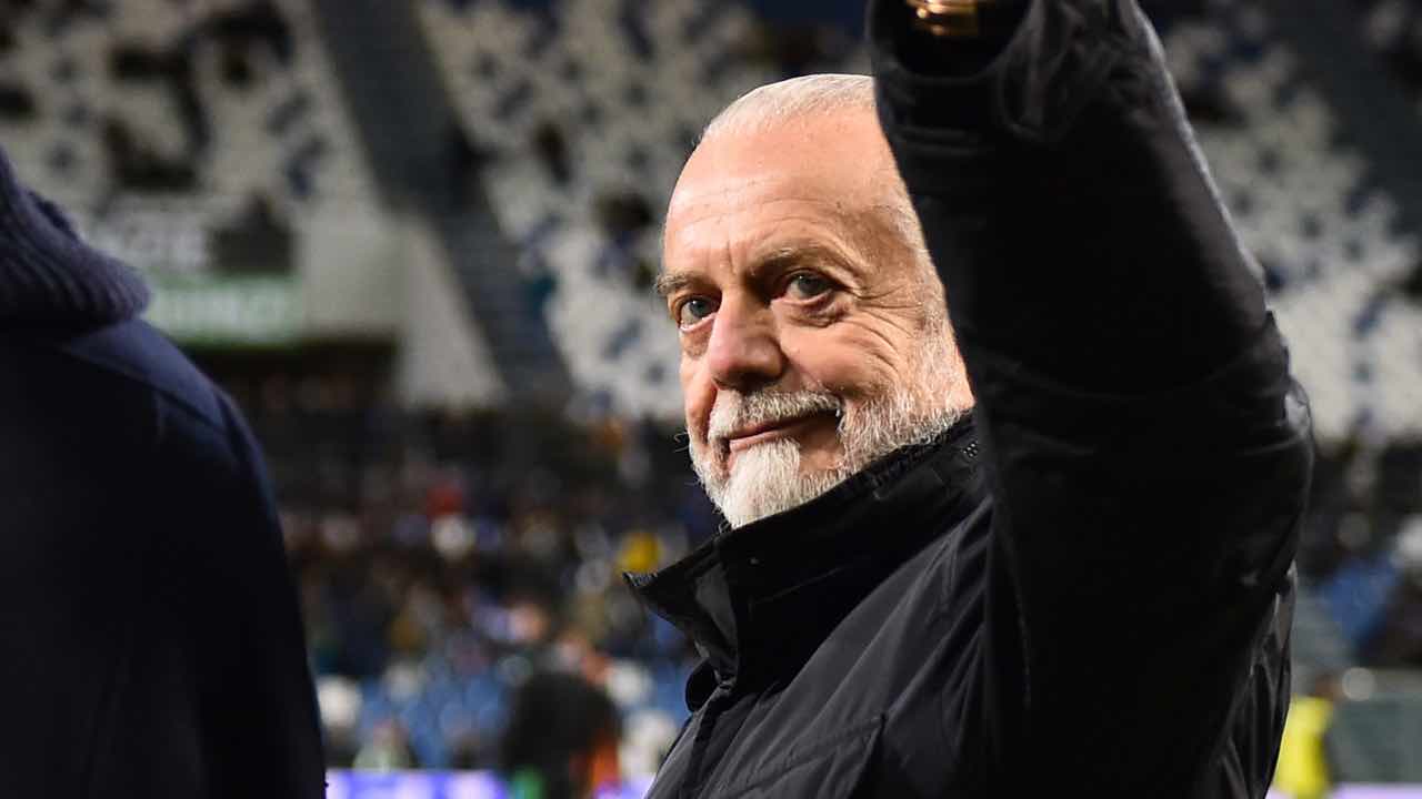 Aurelio De Laurentiis sorridente