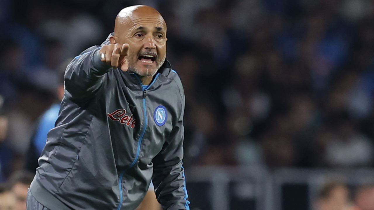 Luciano Spalletti a bordocampo