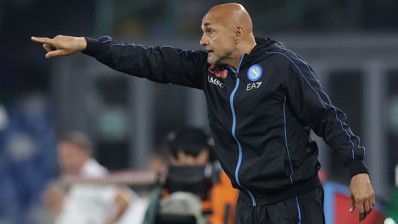 Luciano Spalletti a bordocampo