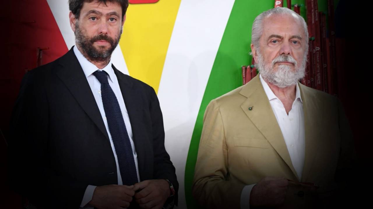 De Laurentiis e Agnelli insieme Serie A