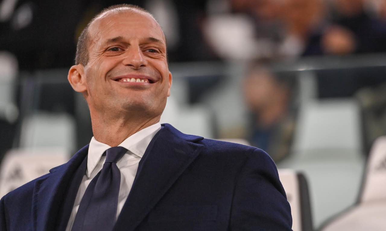 Allegri sorridente