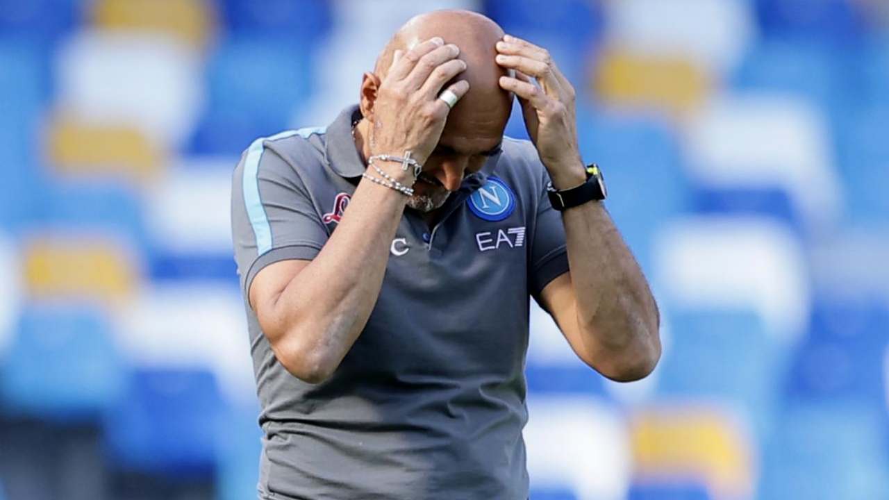 Spalletti si dispera