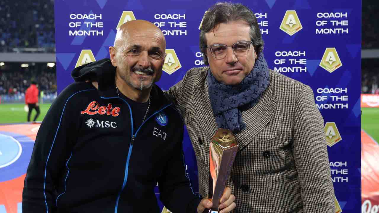 Napoli, Spalletti e Giuntoli sorridono