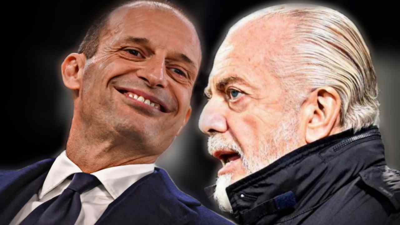 allegri de laurentiis juventus napoli