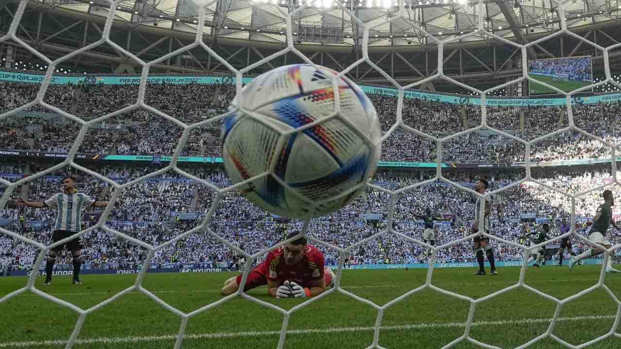 Argentina-Arabia Saudita in campo