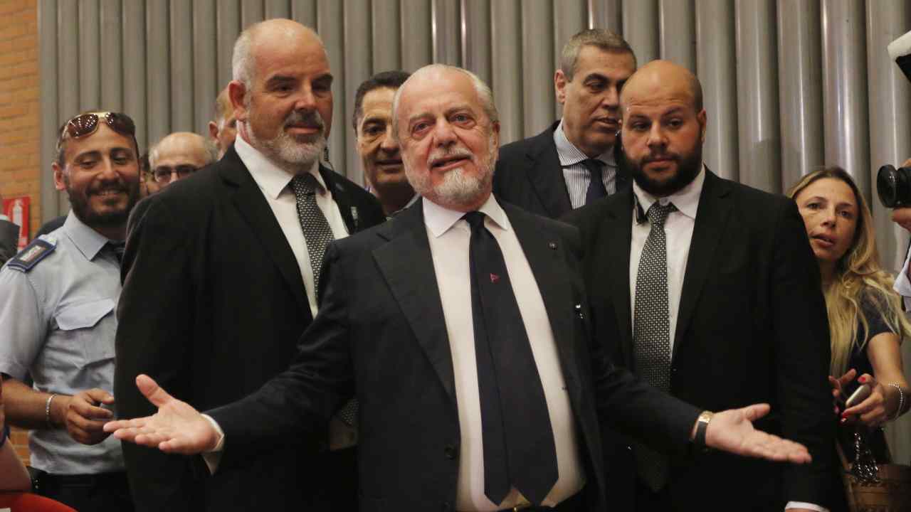 de laurentiis napoli spiazzato