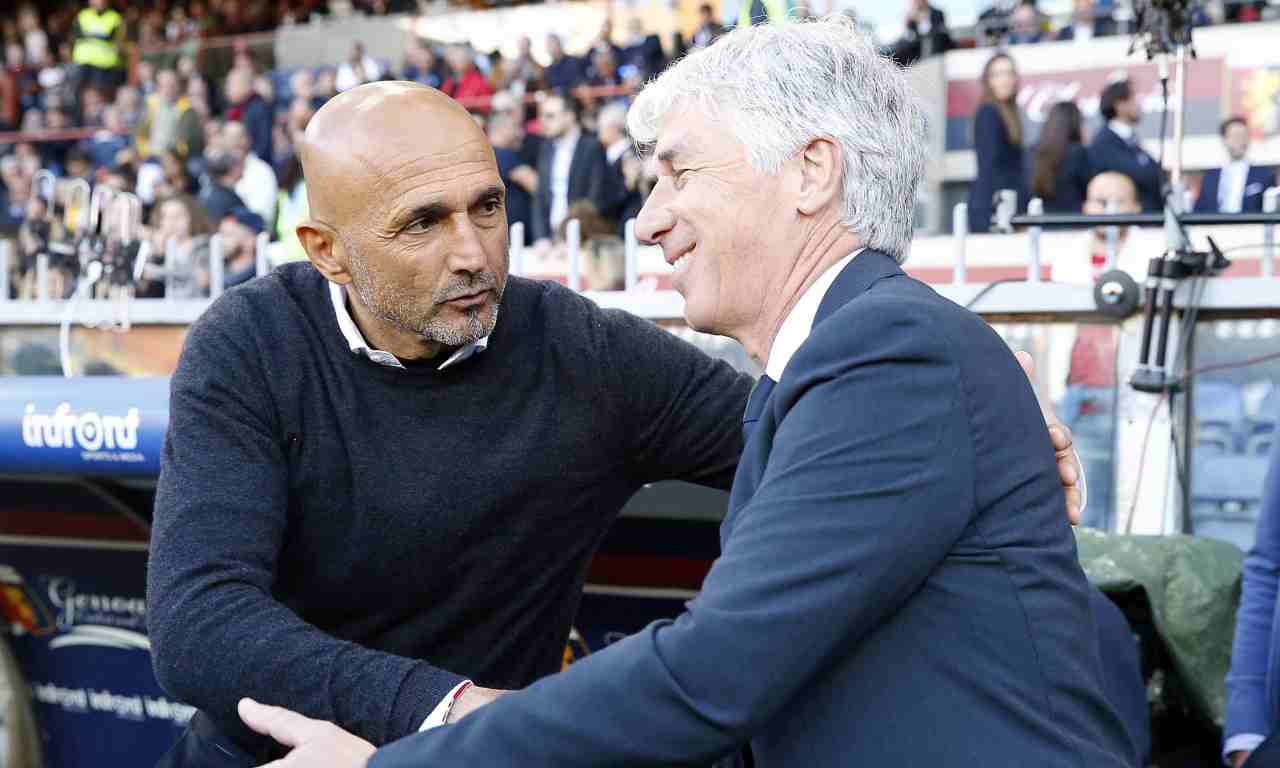 Atalanta-Napoli, Spalletti e Gasperini si salutano