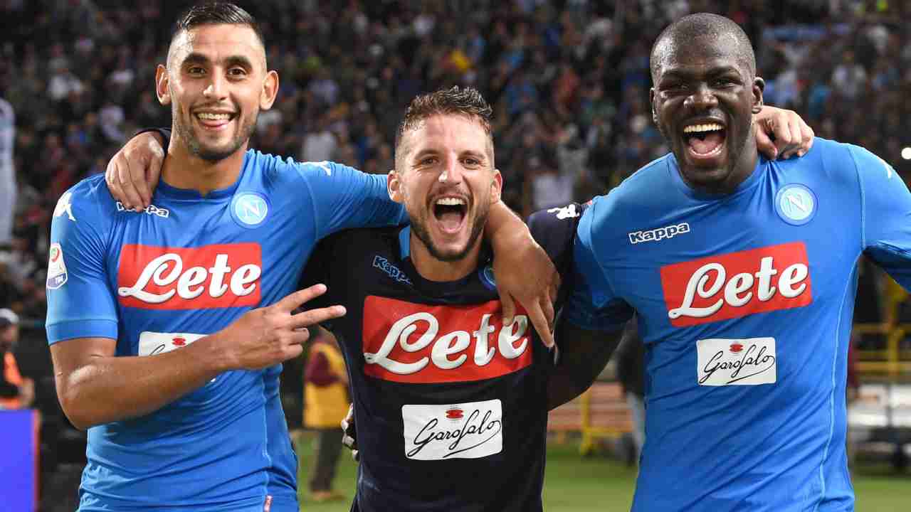 Koulibaly Mertens e Ghoulam