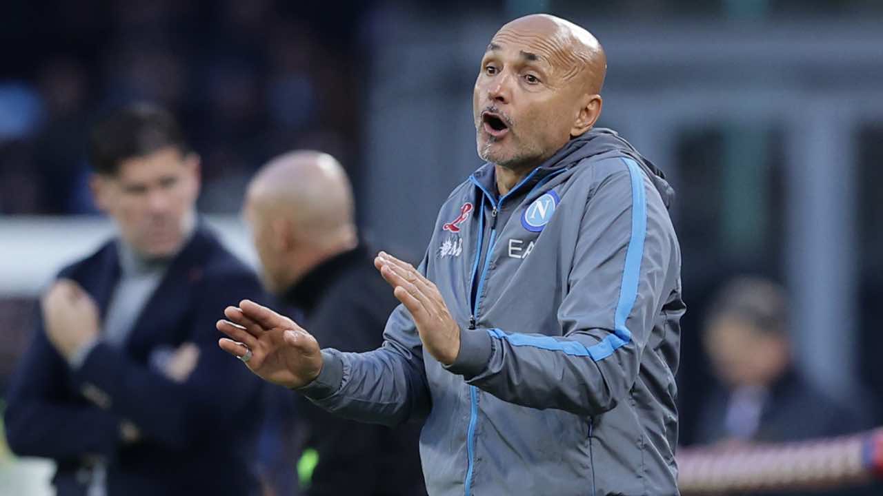 Luciano Spalletti preoccupato