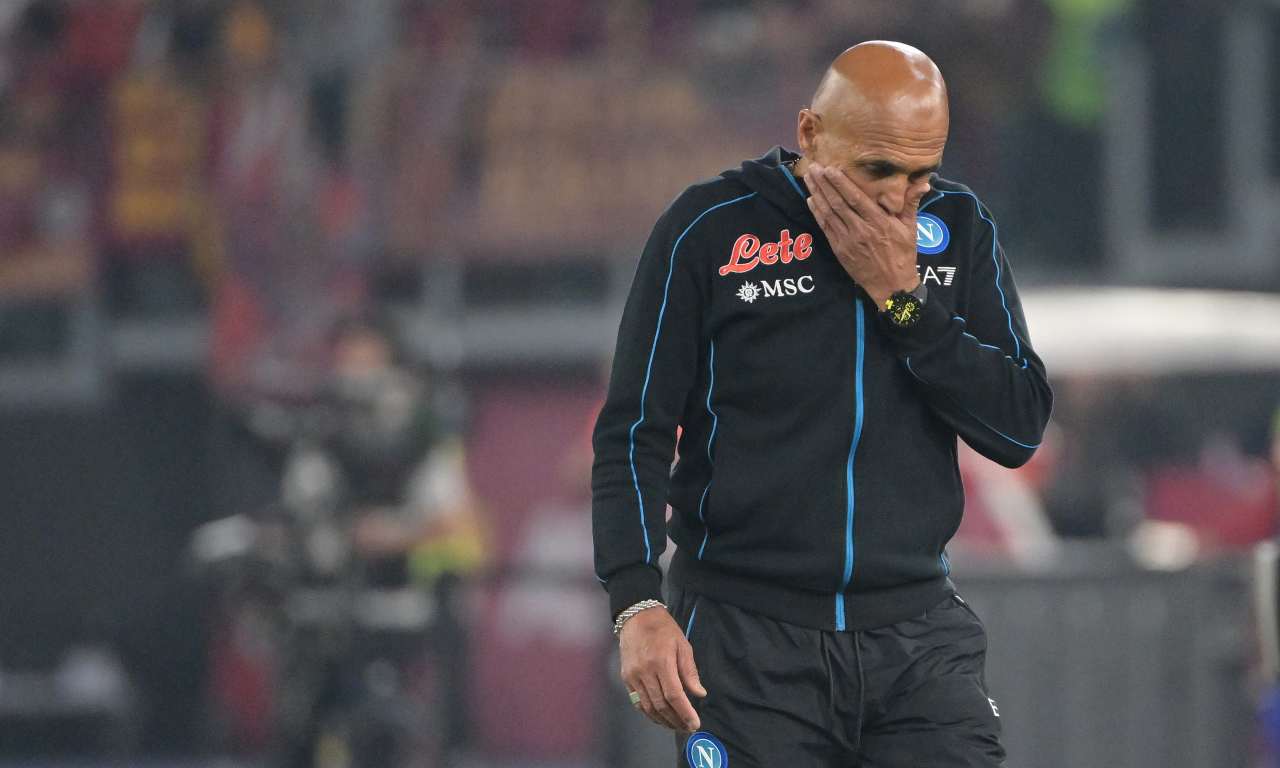 Napoli, Spalletti a testa bassa