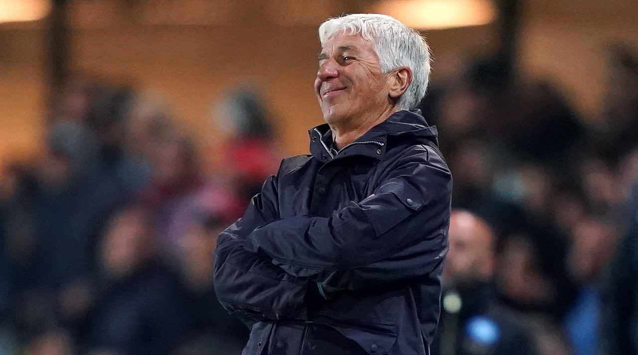 Atalanta, Gasperini sorride