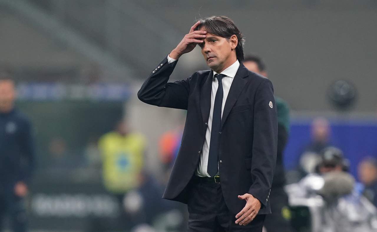 Inter, Inzaghi sconsolato