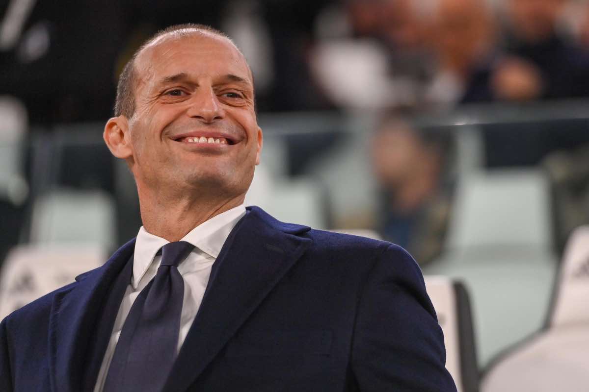 Allegri sorridente