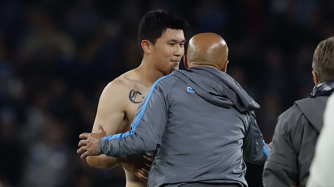 Kim e Spalletti in campo