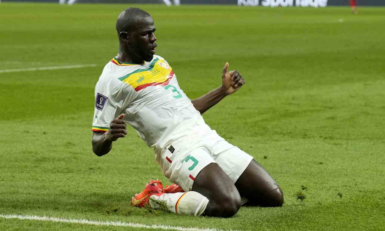 Koulibaly esulta