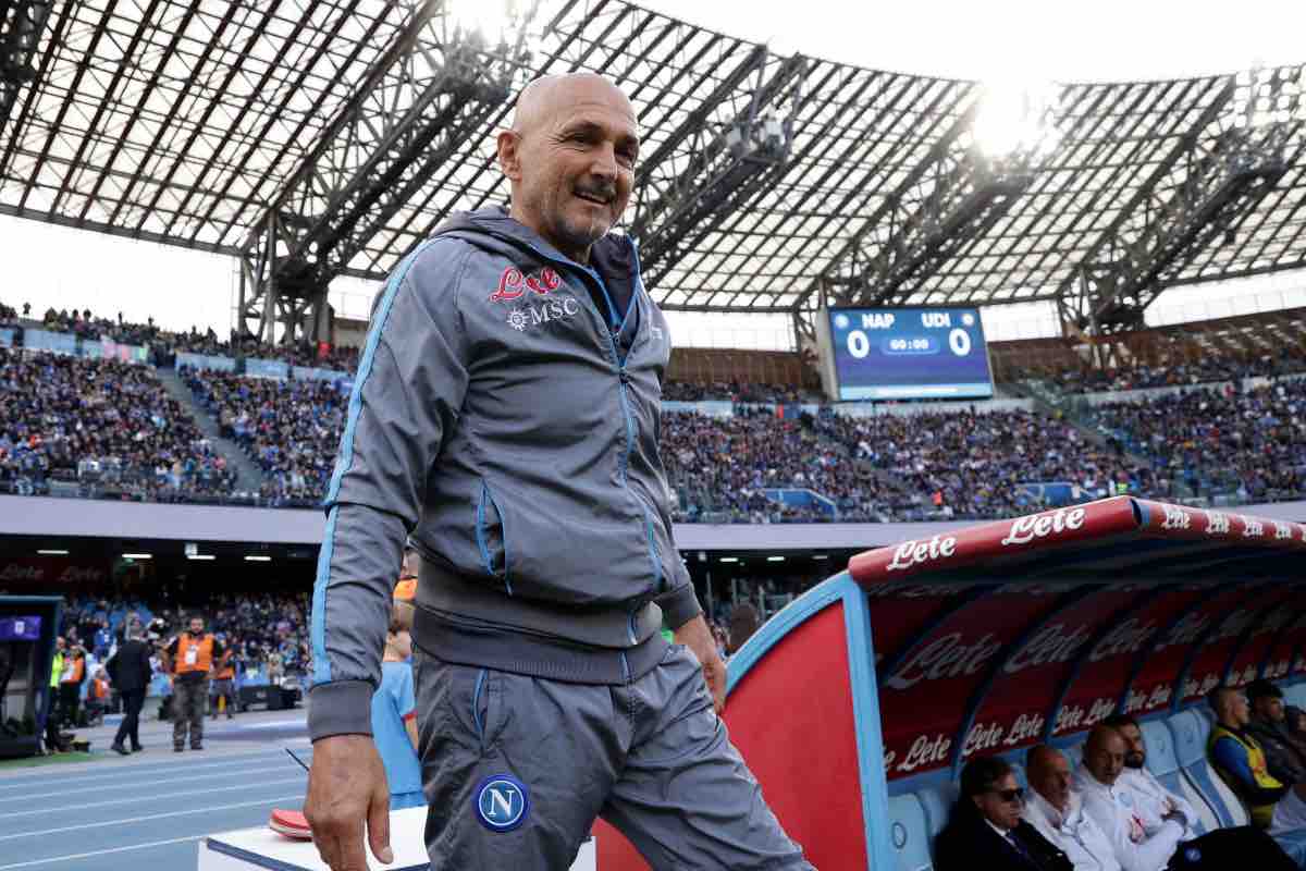 Spalletti sorridente