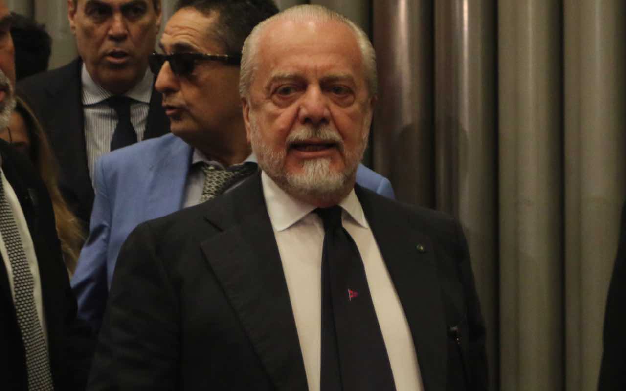 De Laurentiis arrabbiato