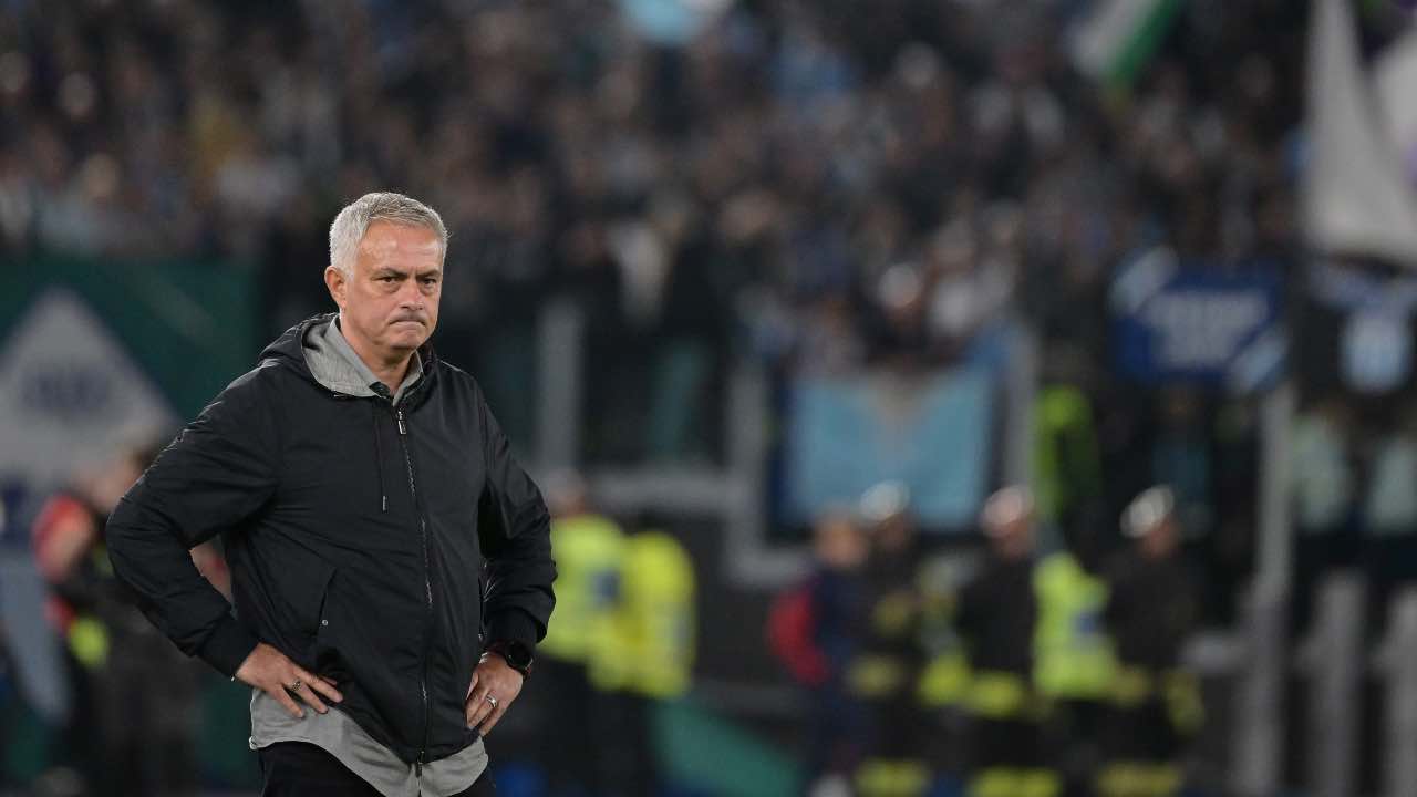 Roma, Mourinho arrabbiato