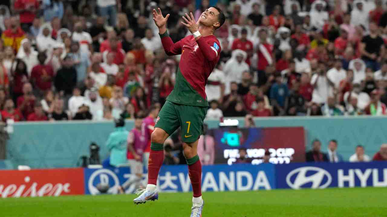 Ronaldo disperato: l'attaccante ieri è subentrato nel finale