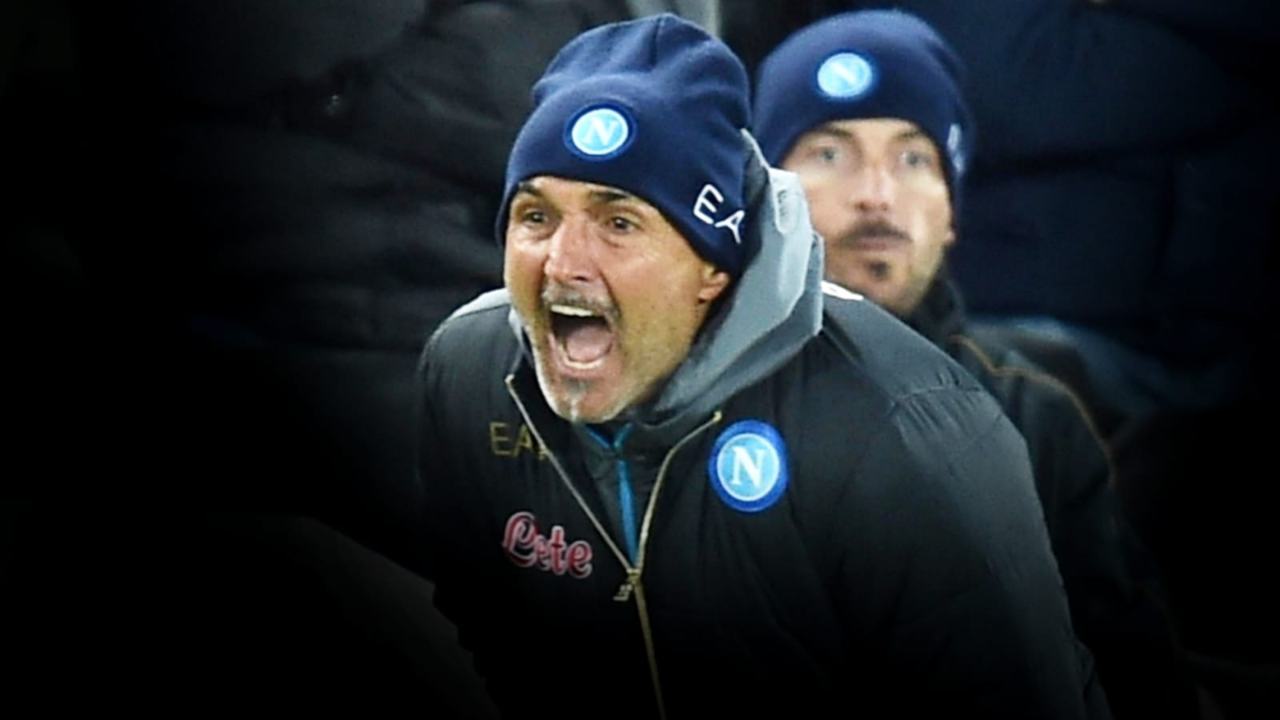 Spalletti arrabbiato