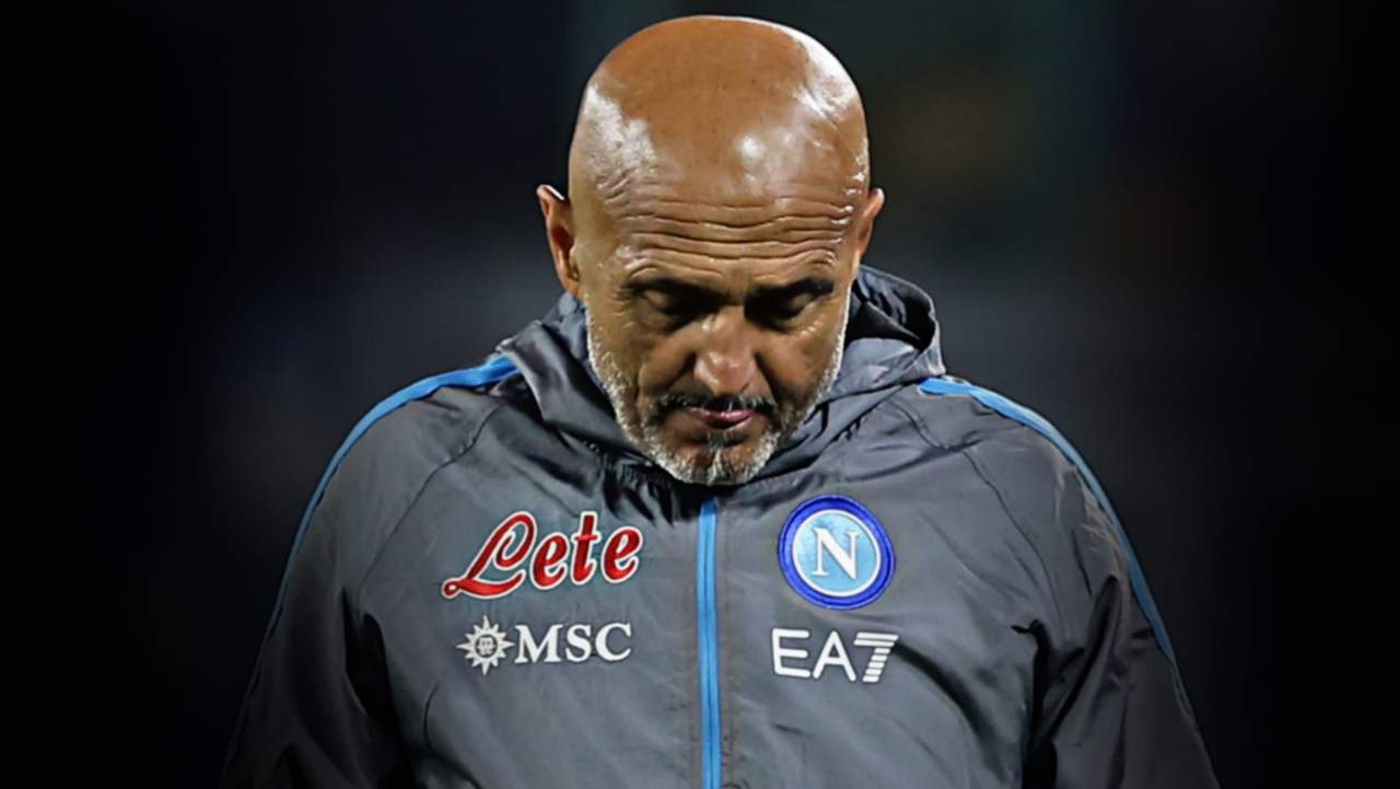 Spalletti pensieroso