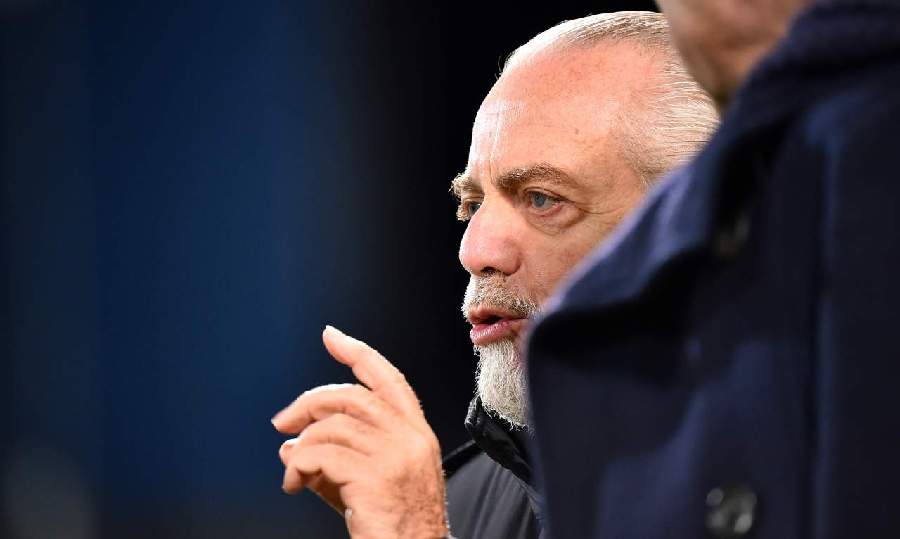 Napoli, De Laurentiis perplesso