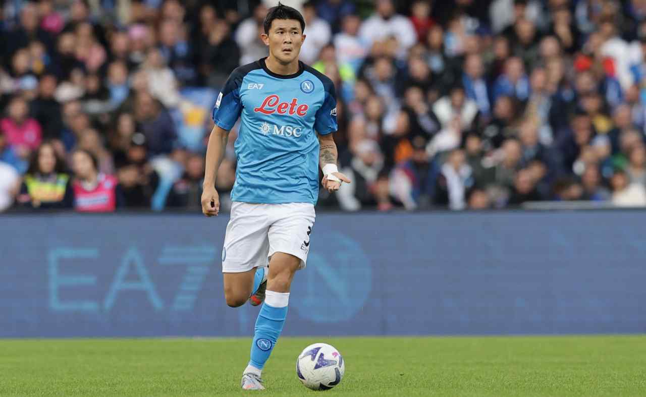 Napoli, Kim Min-jae in azione