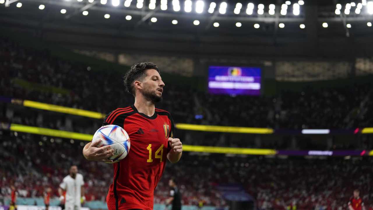 Dries Mertens in campo