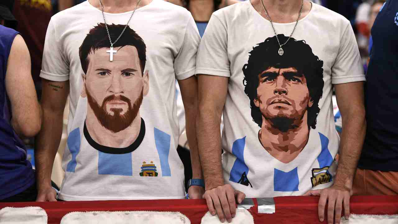 Messi Maradona