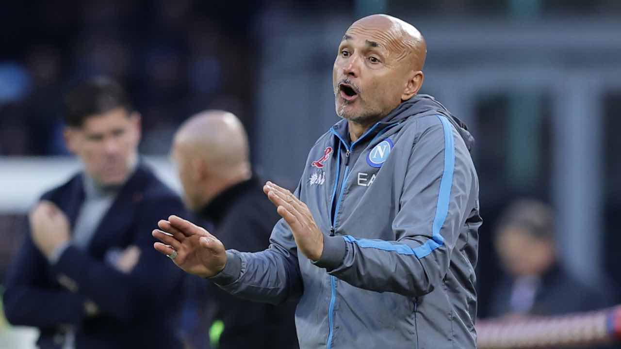 Luciano Spalletti preoccupato