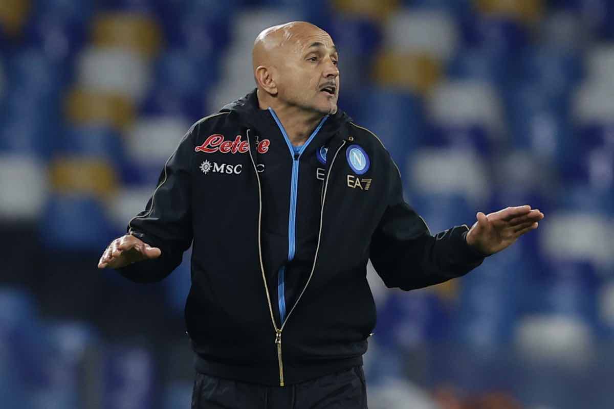 Luciano Spalletti pensieroso