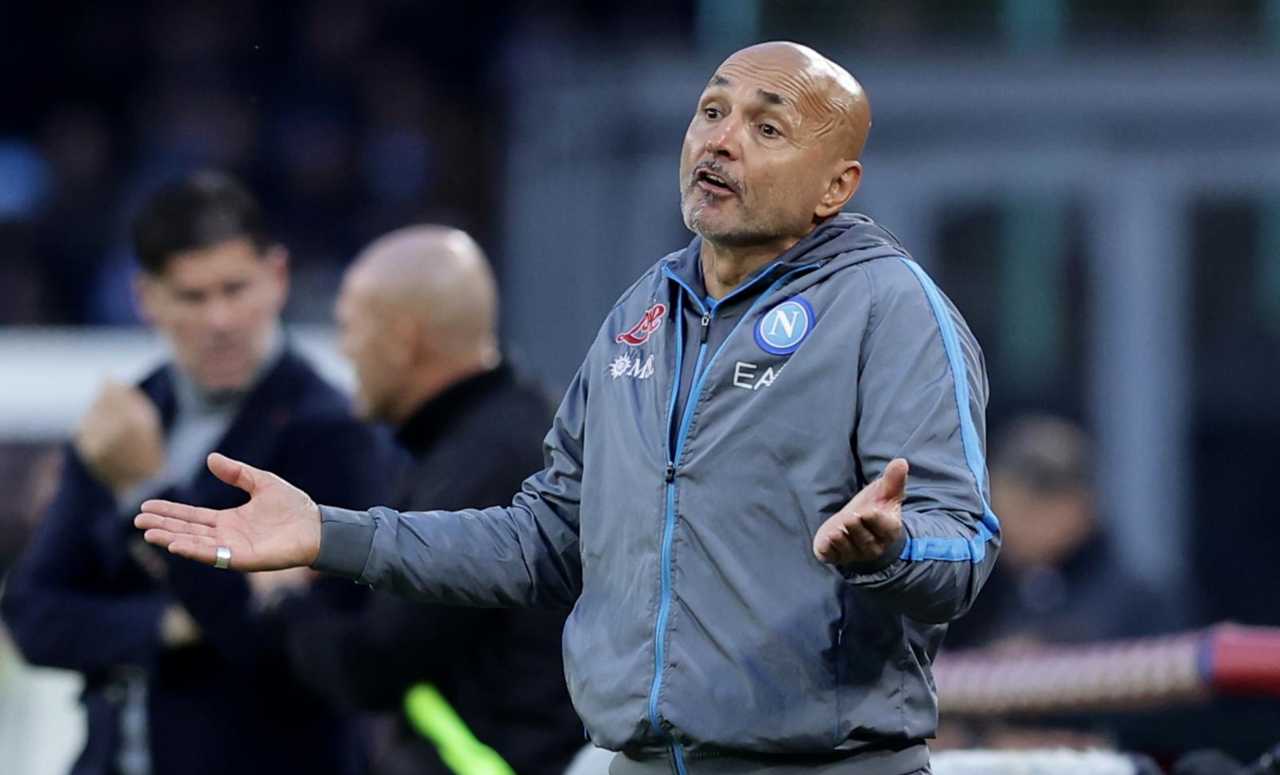 Napoli, Spalletti allarga le braccia