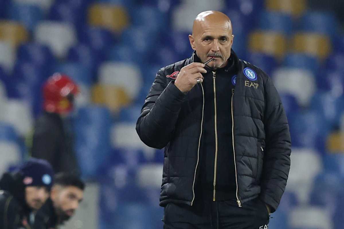 Napoli, Spalletti a bordo campo