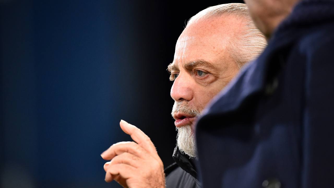 De Laurentiis preoccupato dopo la sconfitta del Napoli
