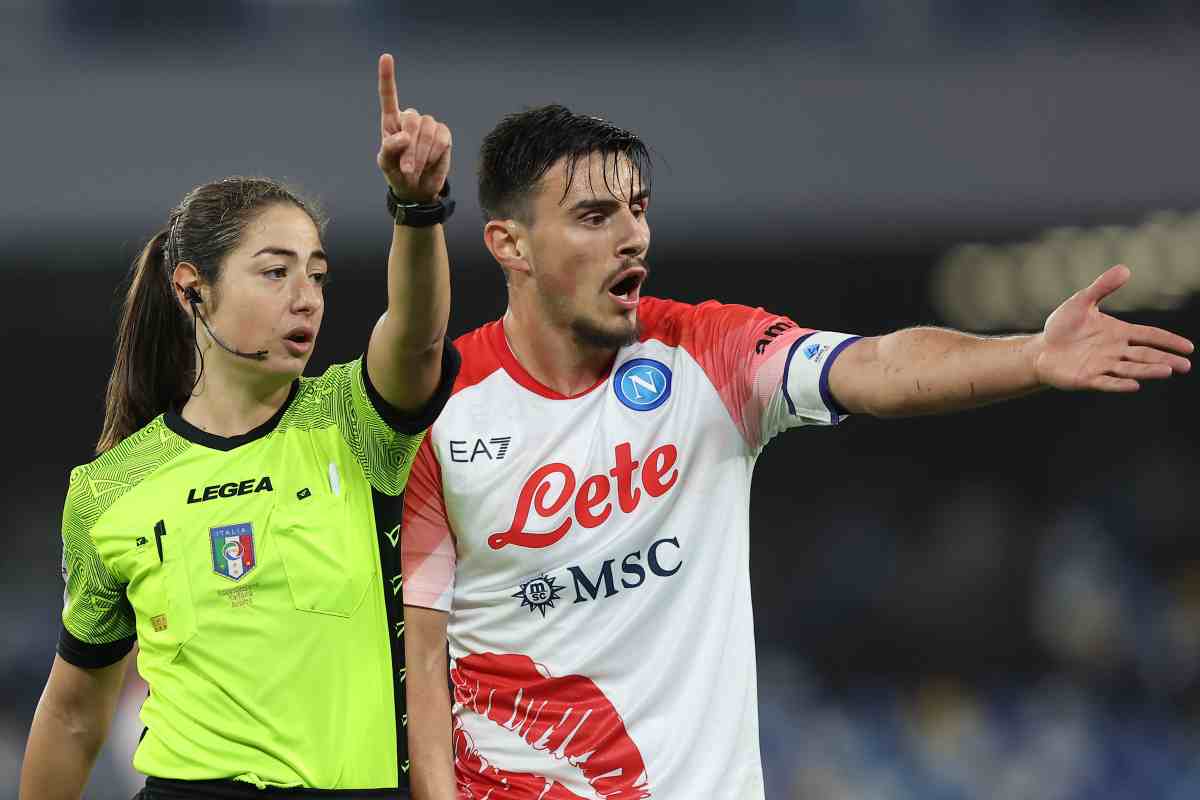 Caputi criticata Napoli-Cremonese