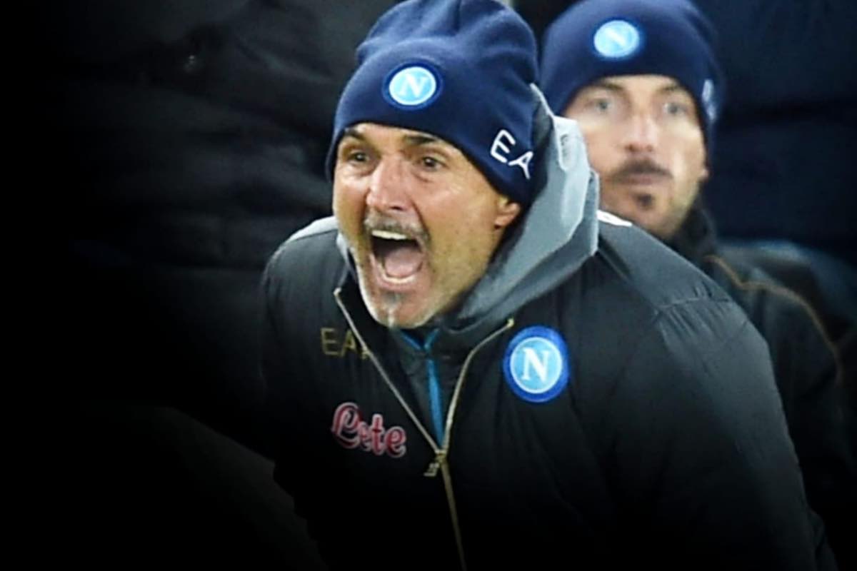 Napoli, Spalletti furioso