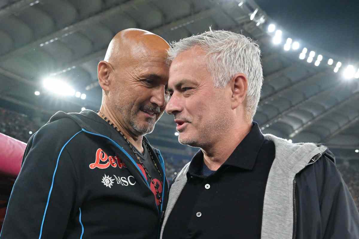 Spalletti con Mourinho