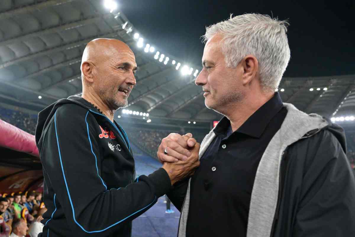 Mourinho con Spalletti