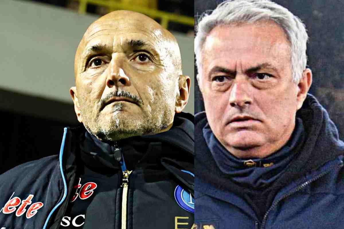 Spalletti con Mourinho