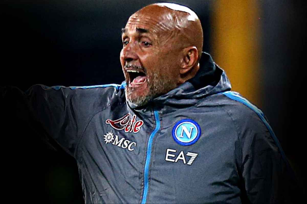 Spalletti arrabiato