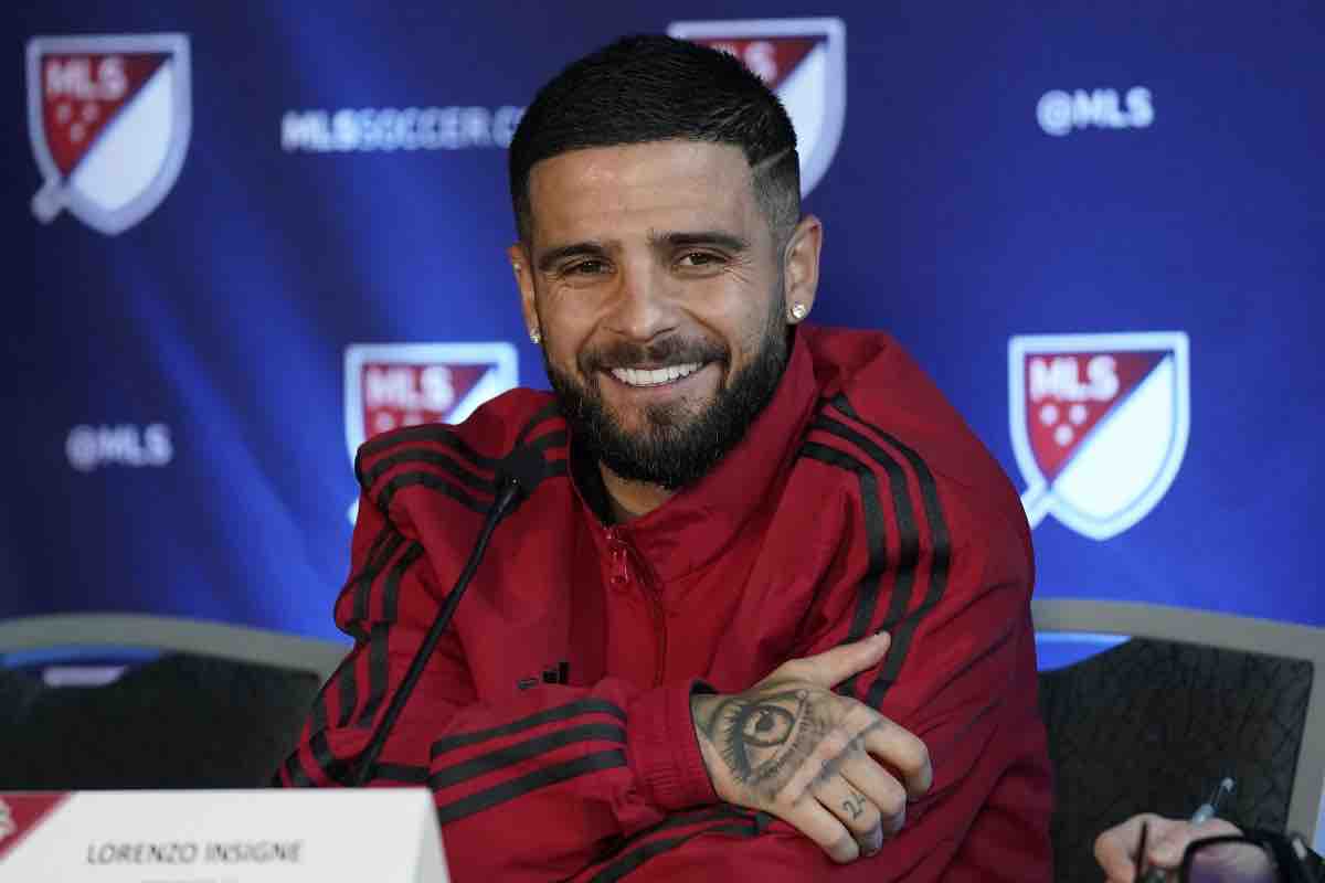 Lorenzo Insigne in conferenza