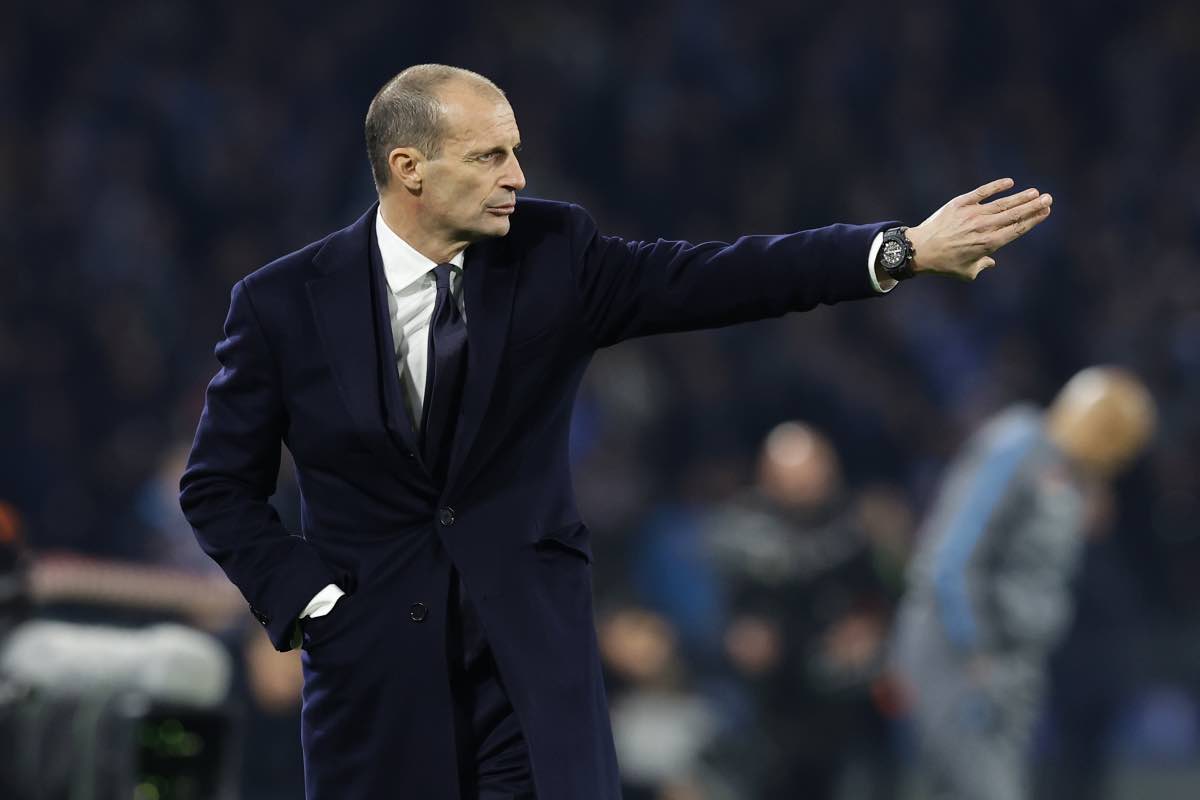 Massimiliano Allegri dà indicazioni