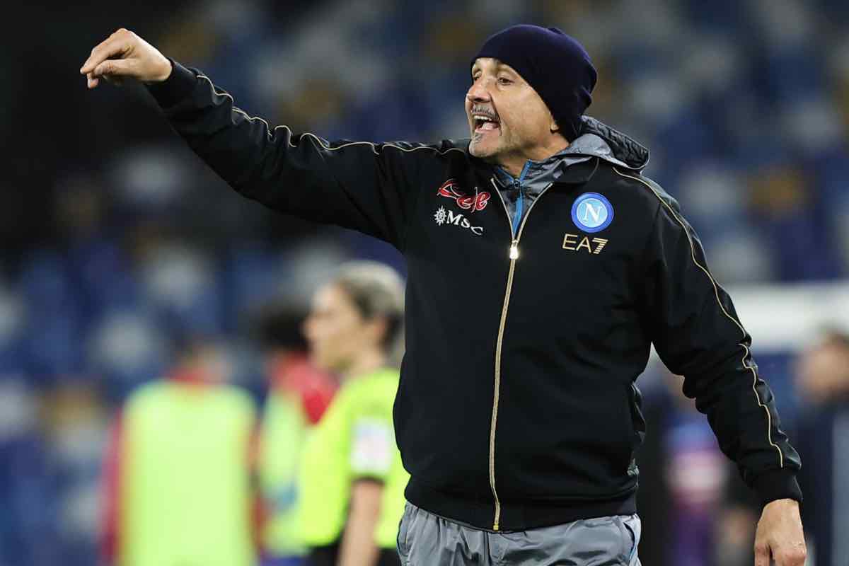 Luciano Spalletti a bordocampo