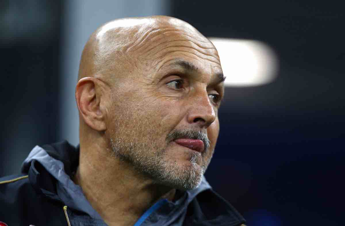 Luciano Spalletti pensieroso