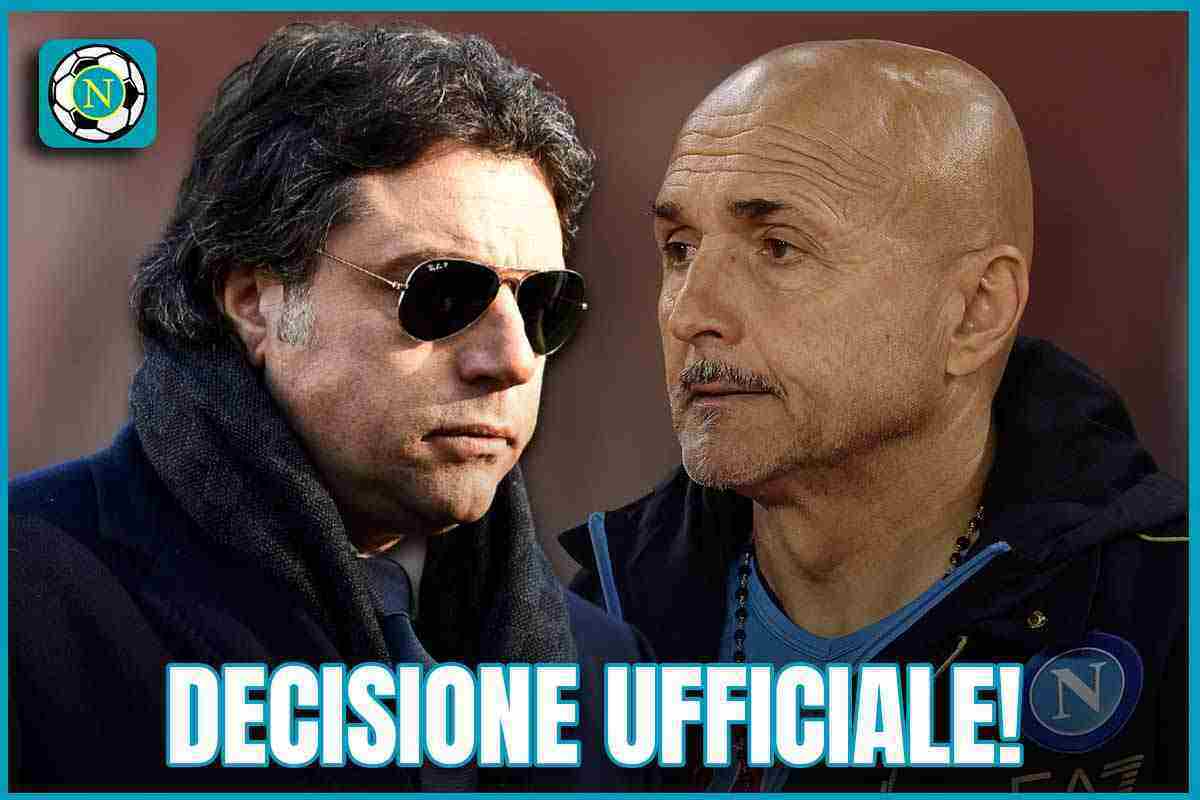 Giuntoli e Spalletti seri