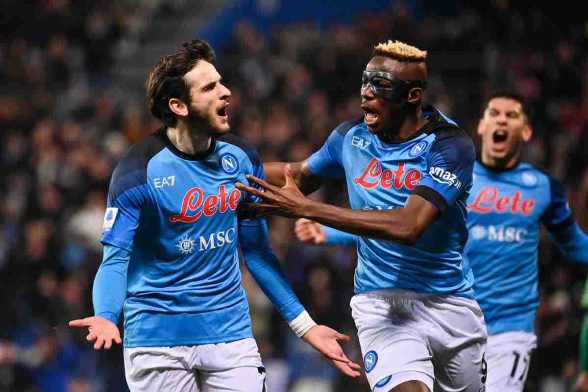 Napoli terzo gol punti fatti