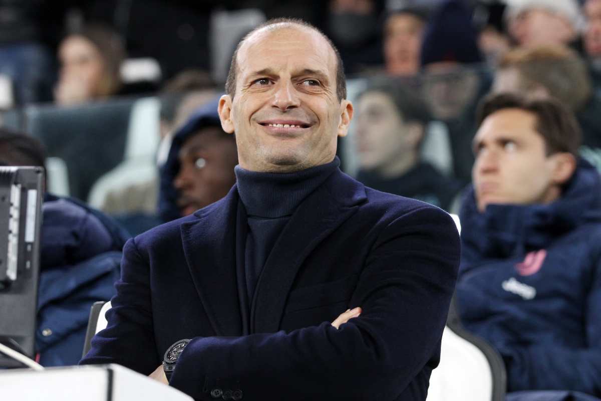 Allegri sorridente