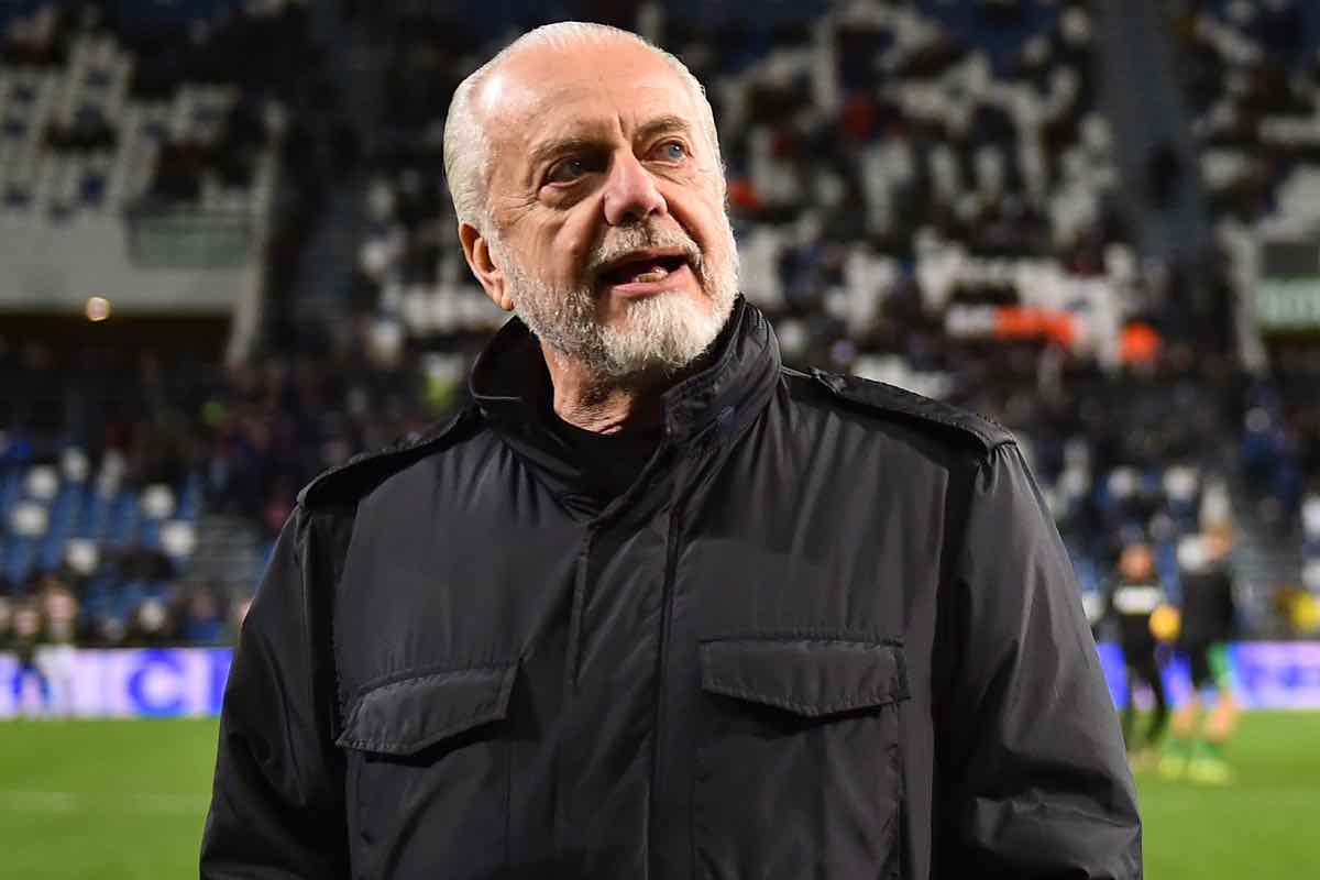 De Laurentiis in campo