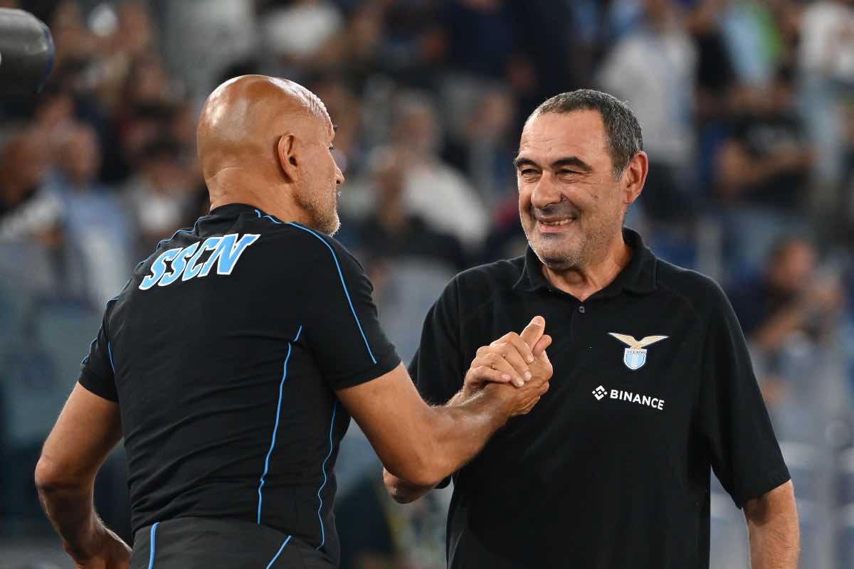 Sarri e Spalletti si danno la mano