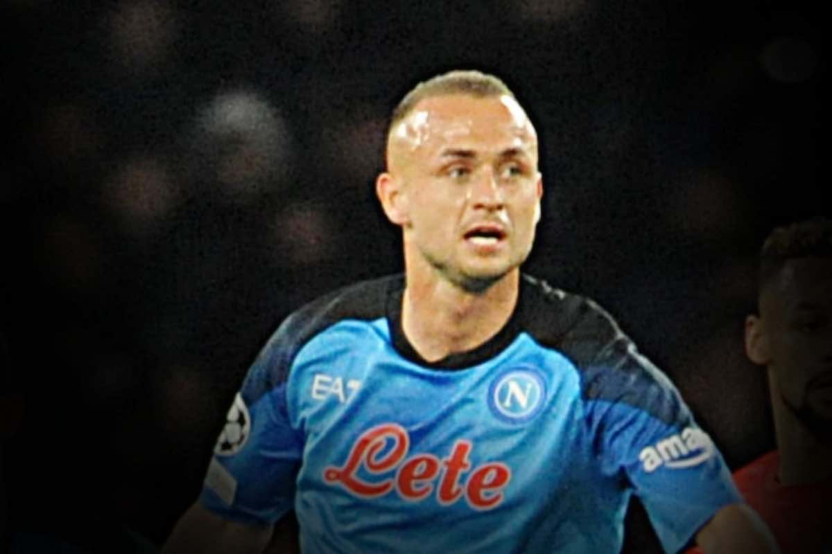 Lobotka in campo col Napoli